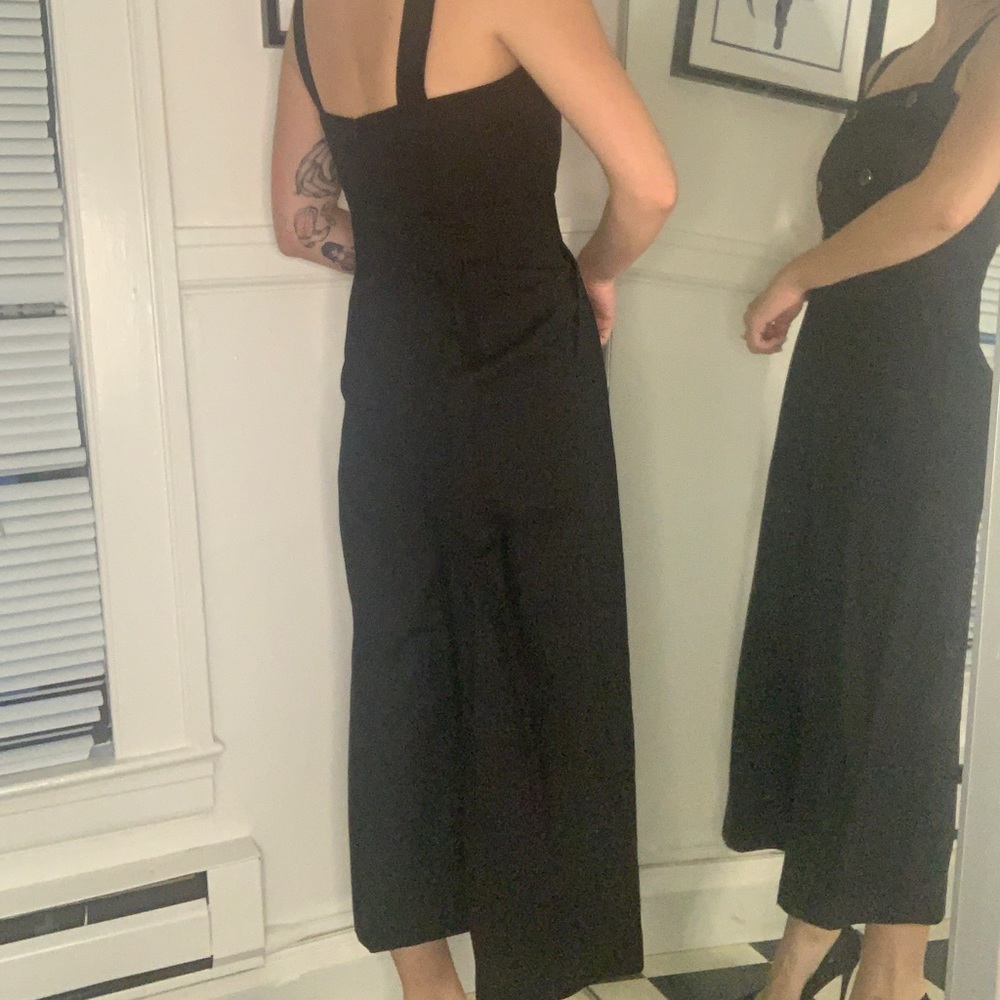 Karen Millen Gold Button Jumpsuit - Picture 2 of 3